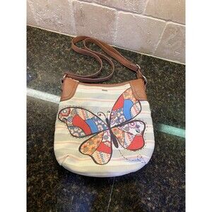 Relic Teagan Butterfly Crossbody Purse Bag Like New